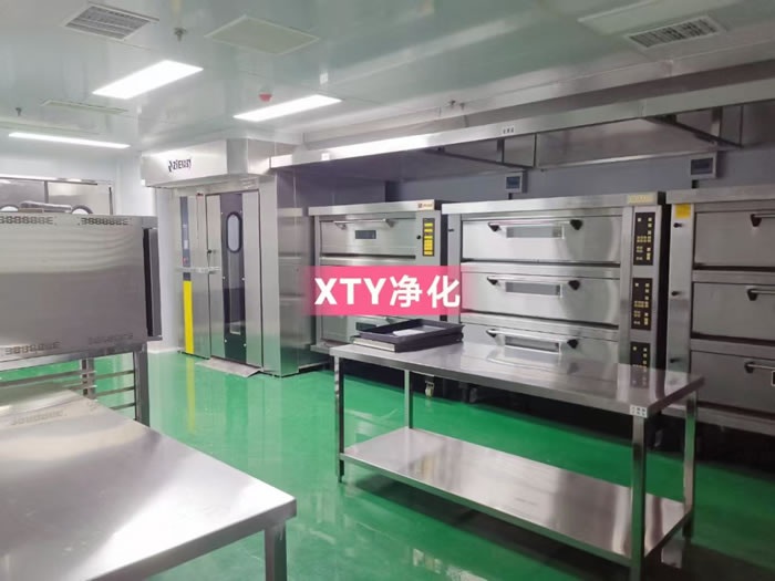 重慶紫貝軒食品有(yǒu)限公司十萬級淨化(huà)車(chē)間(jiān)